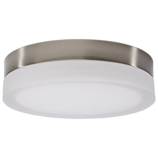 Satco 62-559 25W LED Fixture Pi - 11 Inch Flush Mount Brushed Nickel