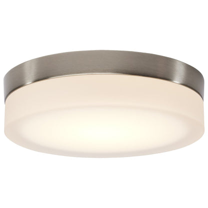 Satco 62-558 18W LED Fixture Pi - 9 Inch Flush Mount Brushed Nickel