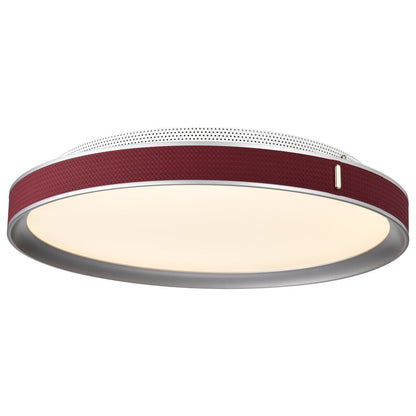 Satco 62-3012 40W LED Fixture Bandon - 20 Inch Flush Mount Gray with