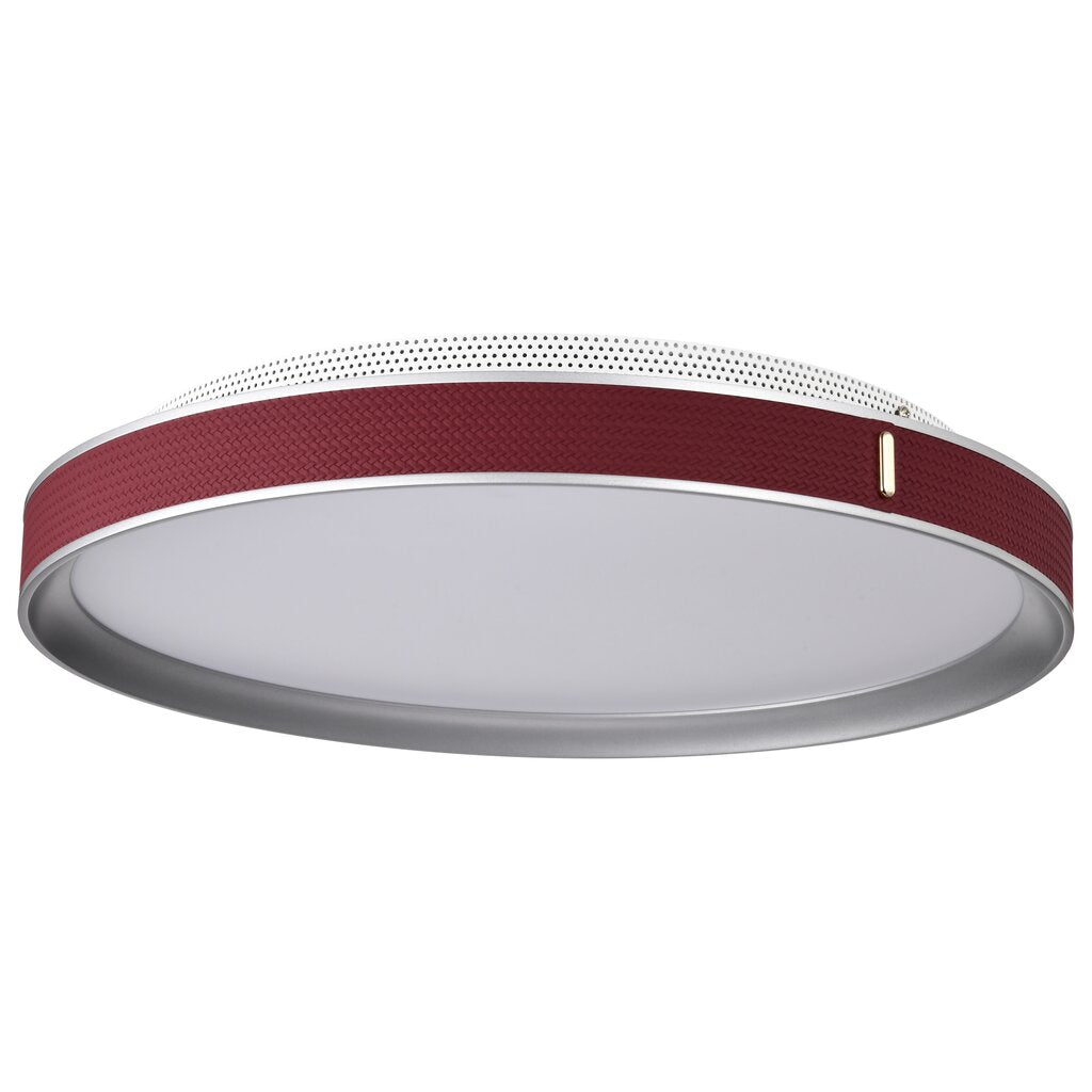 Satco 62-3012 40W LED Fixture Bandon - 20 Inch Flush Mount Gray with