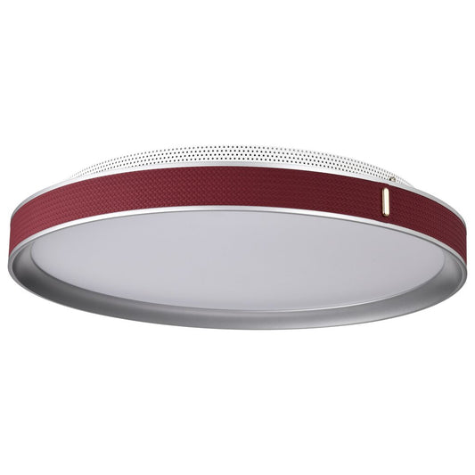 Satco 62-3012 40W LED Fixture Bandon - 20 Inch Flush Mount Gray with