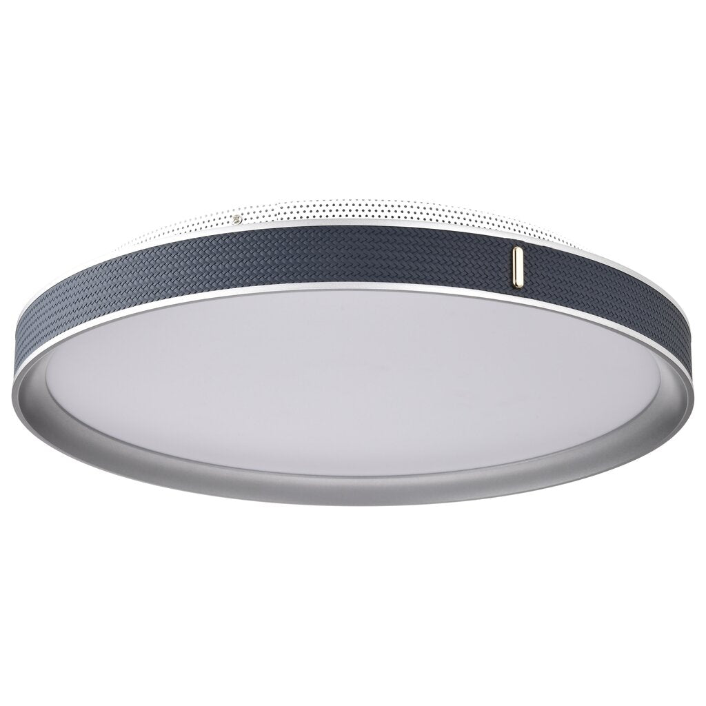 Satco 62-3002 40W LED Fixture Bandon - 20 Inch Flush Mount Gray with