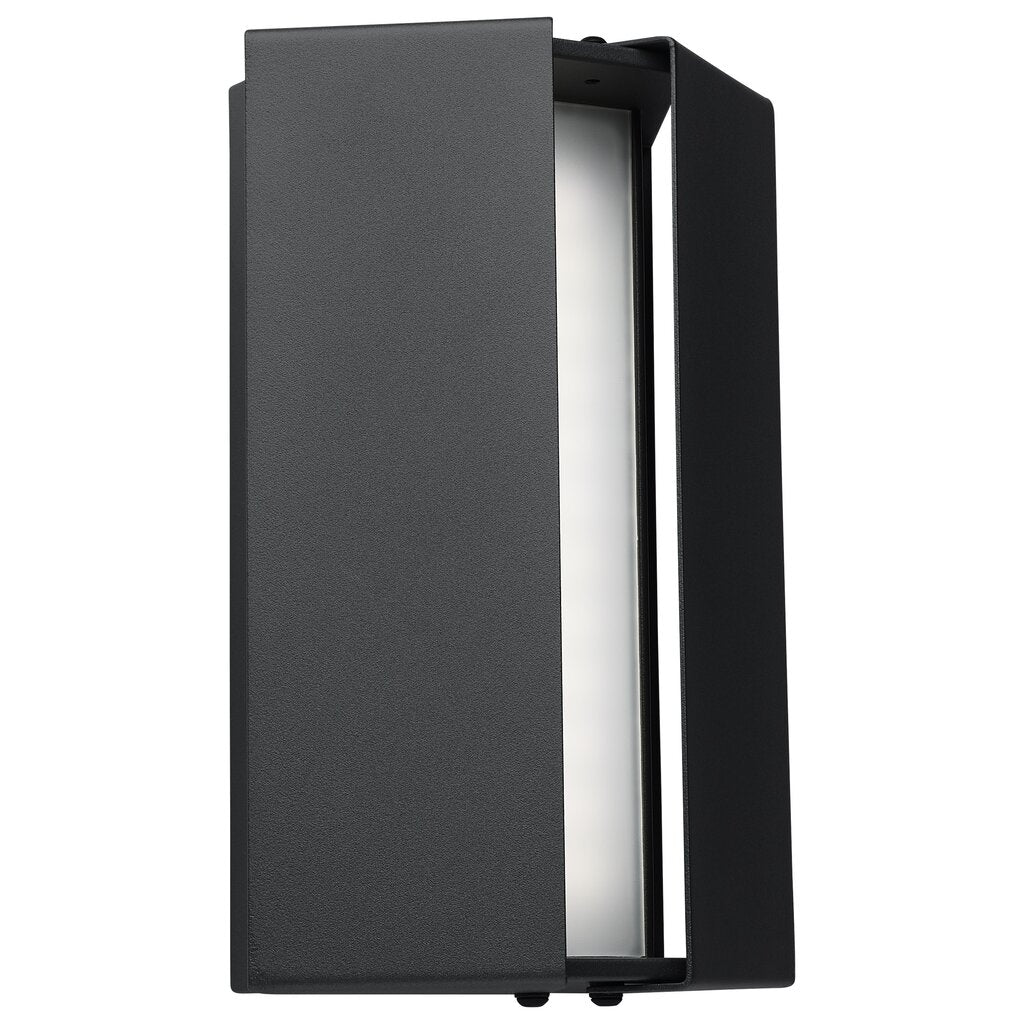 Satco 62-245 10W LED Fixture Peak - Wall Sconce CCT Selectable Matte