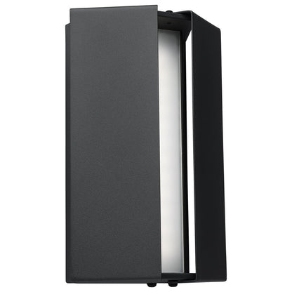 Satco 62-245 10W LED Fixture Peak - Wall Sconce CCT Selectable Matte