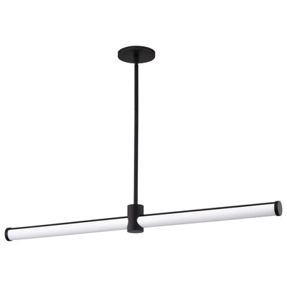 Satco 62-2271 39W LED Fixture Bowman - 36 Inch Island Pendant Matte