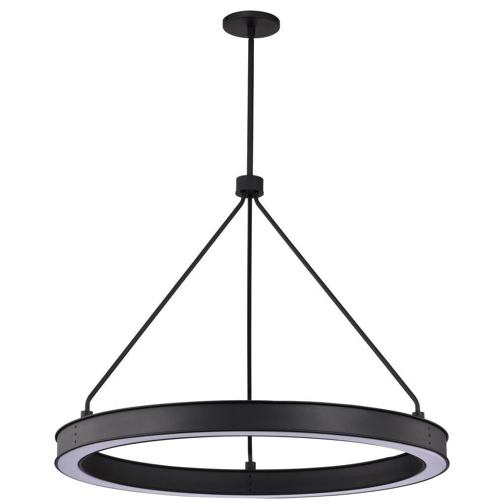 Satco 62-2262 30W LED Fixture Longford - 30 Inch Pendant Textured