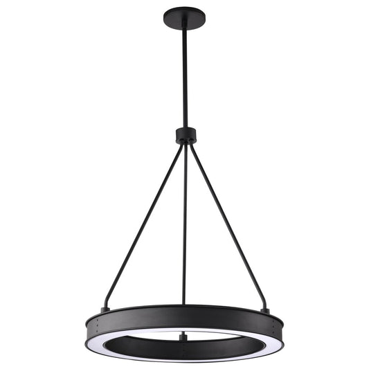 Satco 62-2261 21W LED Fixture Longford - 20 Inch Pendant Textured