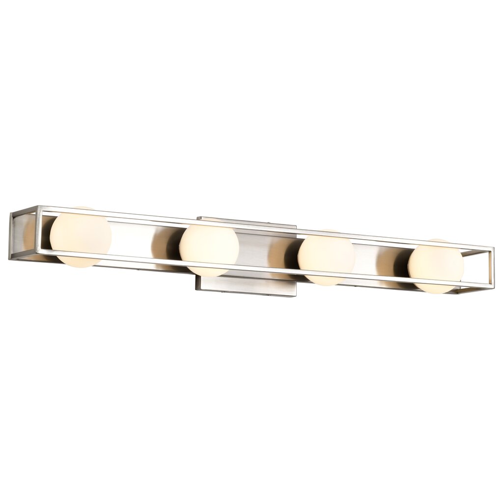 Satco 62-2254 20W LED Fixture Jenkins - 32 Inch 4 Light Vanity Brushed