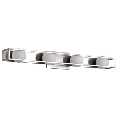 Satco 62-2254 20W LED Fixture Jenkins - 32 Inch 4 Light Vanity Brushed