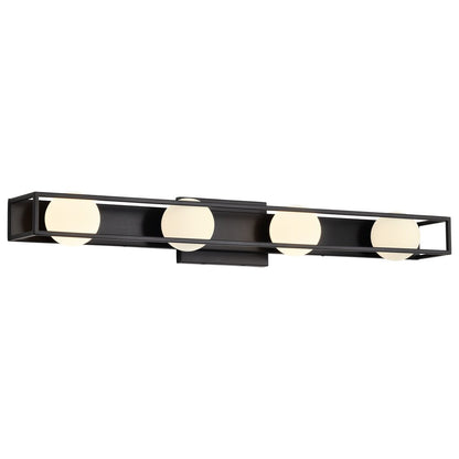 Satco 62-2244 20W LED Fixture Jenkins - 32 Inch 4 Light Vanity Matte