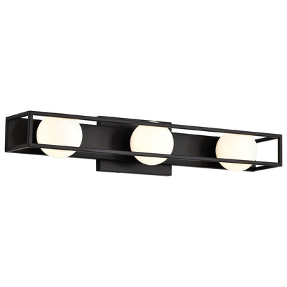 Satco 62-2243 15W LED Fixture Jenkins - 24 Inch 3 Light Vanity Matte