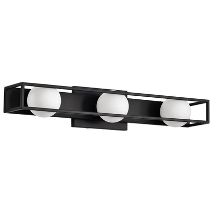 Satco 62-2243 15W LED Fixture Jenkins - 24 Inch 3 Light Vanity Matte
