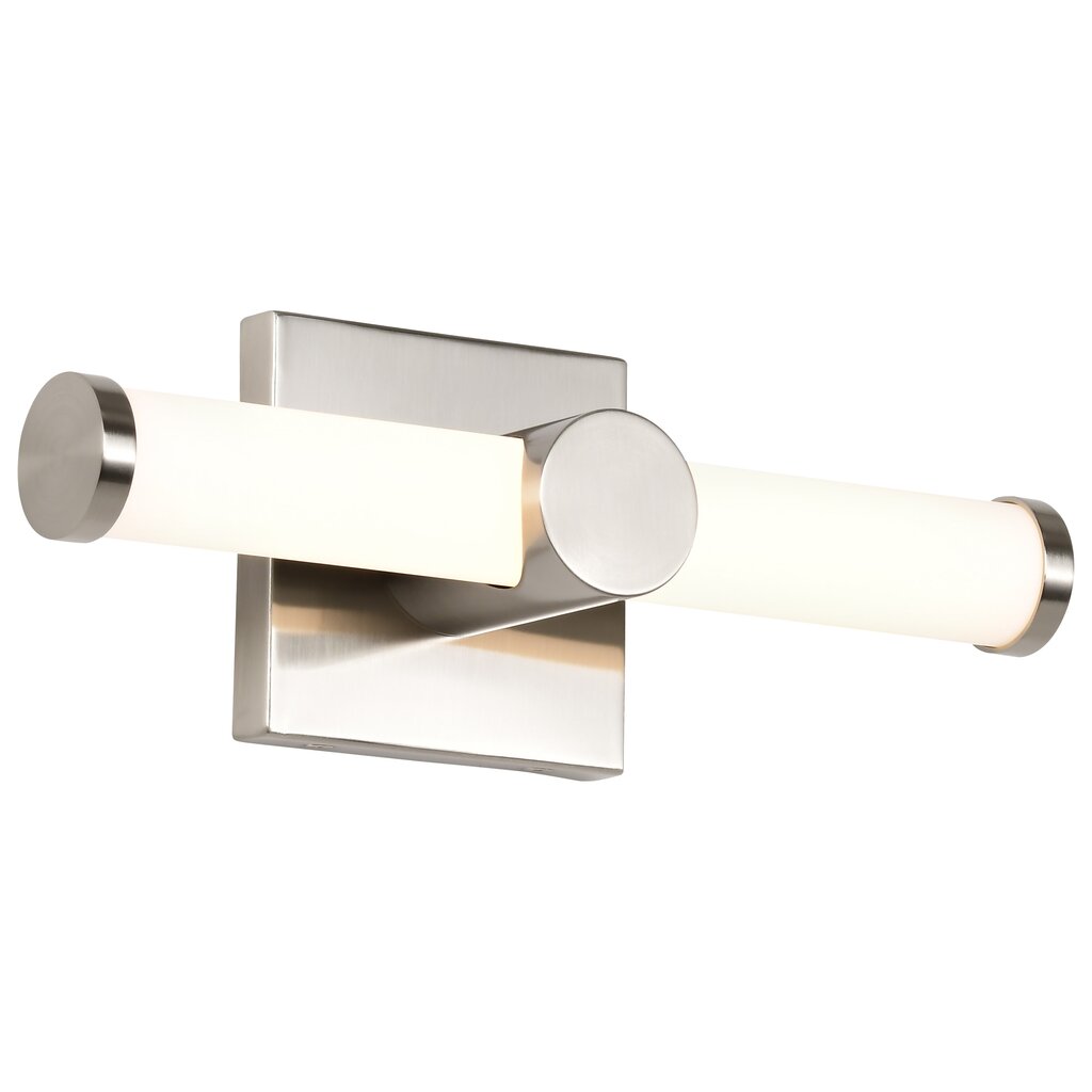 Satco 62-2211 13W LED Fixture Bowman - 12 Inch Vanity Brushed Nickel