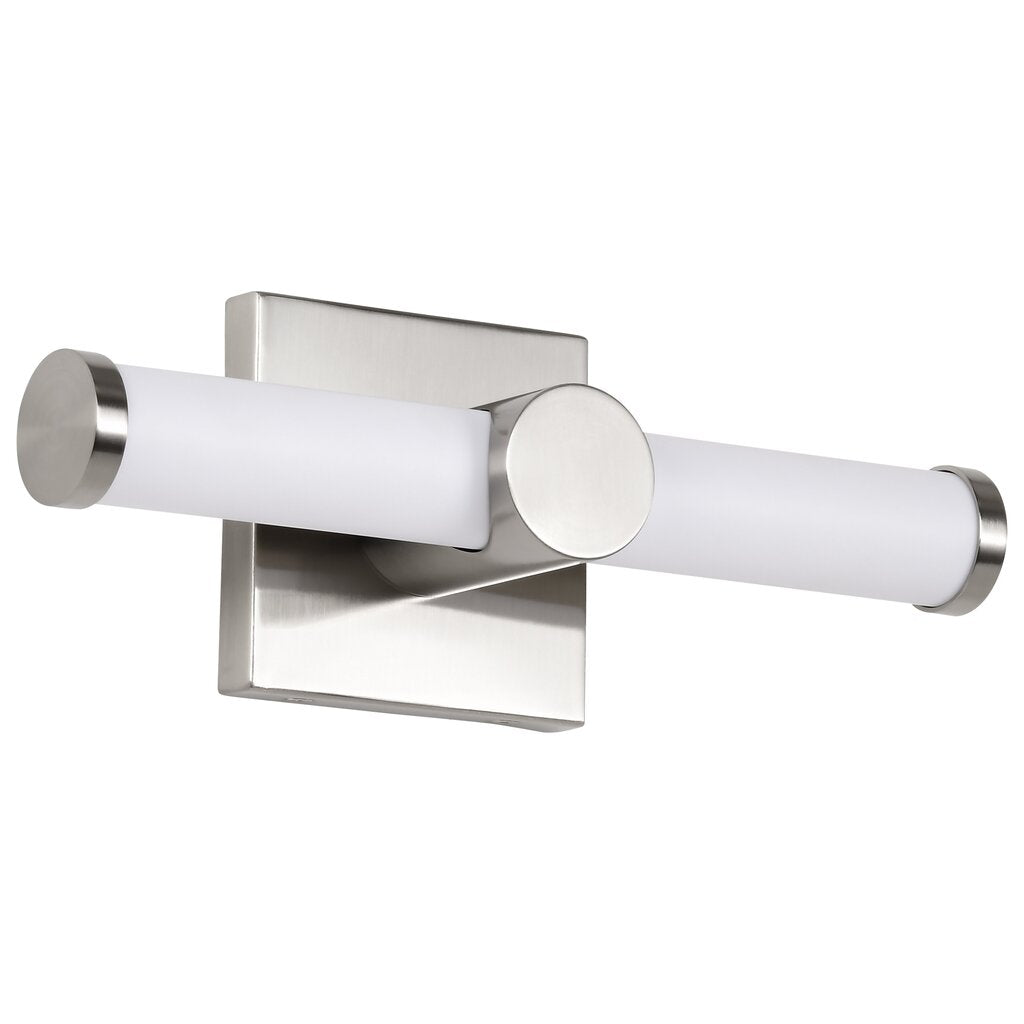 Satco 62-2211 13W LED Fixture Bowman - 12 Inch Vanity Brushed Nickel