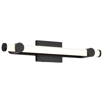 Satco 62-2202 26W LED Fixture Bowman - 24 Inch Vanity Matte Black