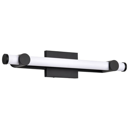 Satco 62-2202 26W LED Fixture Bowman - 24 Inch Vanity Matte Black