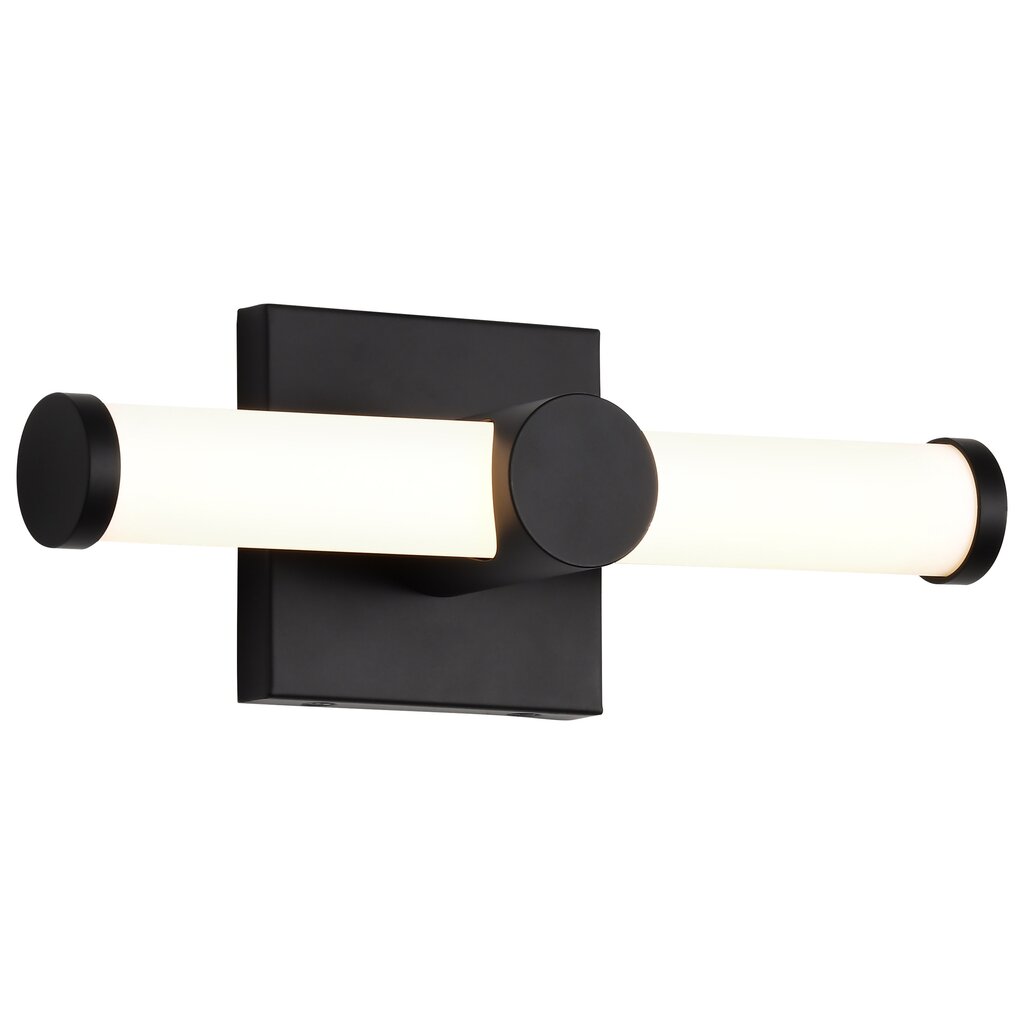 Satco 62-2201 13W LED Fixture Bowman - 12 Inch Vanity Matte Black