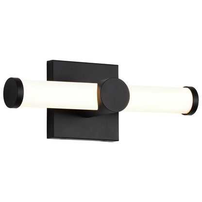 Satco 62-2201 13W LED Fixture Bowman - 12 Inch Vanity Matte Black