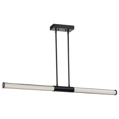 Satco 62-2132 38W LED Fixture Kingsport - 44 Inch Island Pendant Matte