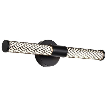 Satco 62-2131 15W LED Fixture Kingsport - 20 Inch Vanity Matte Black