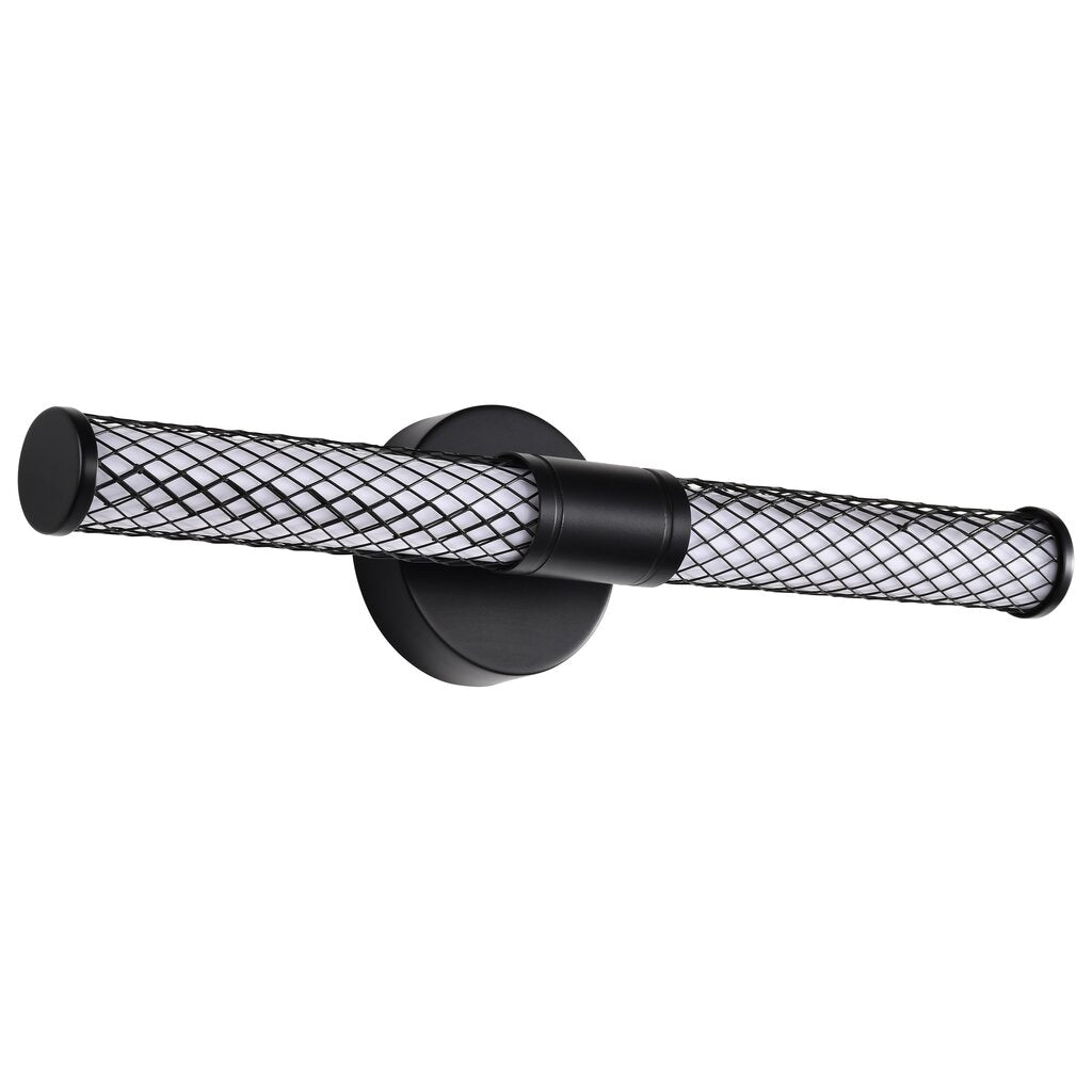 Satco 62-2131 15W LED Fixture Kingsport - 20 Inch Vanity Matte Black