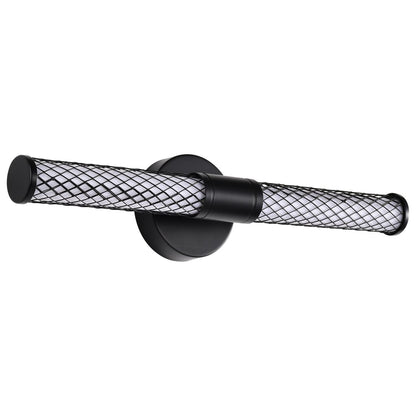 Satco 62-2131 15W LED Fixture Kingsport - 20 Inch Vanity Matte Black