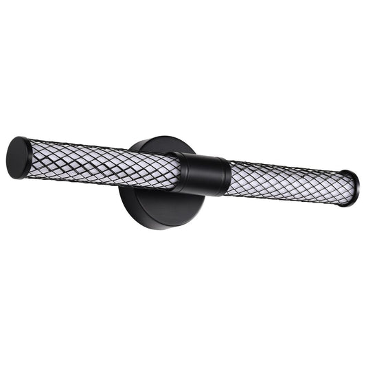 Satco 62-2131 15W LED Fixture Kingsport - 20 Inch Vanity Matte Black