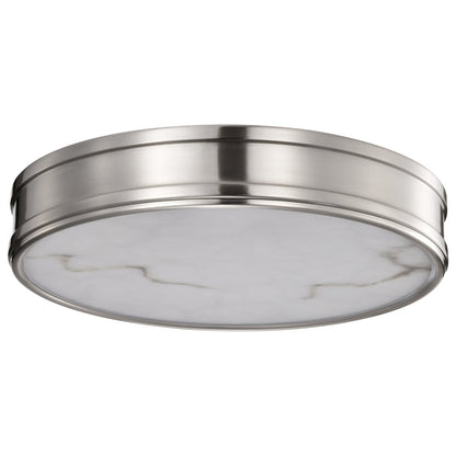 Satco 62-2111 25W LED Fixture Kendall - 14 Inch Flush Mount Brushed