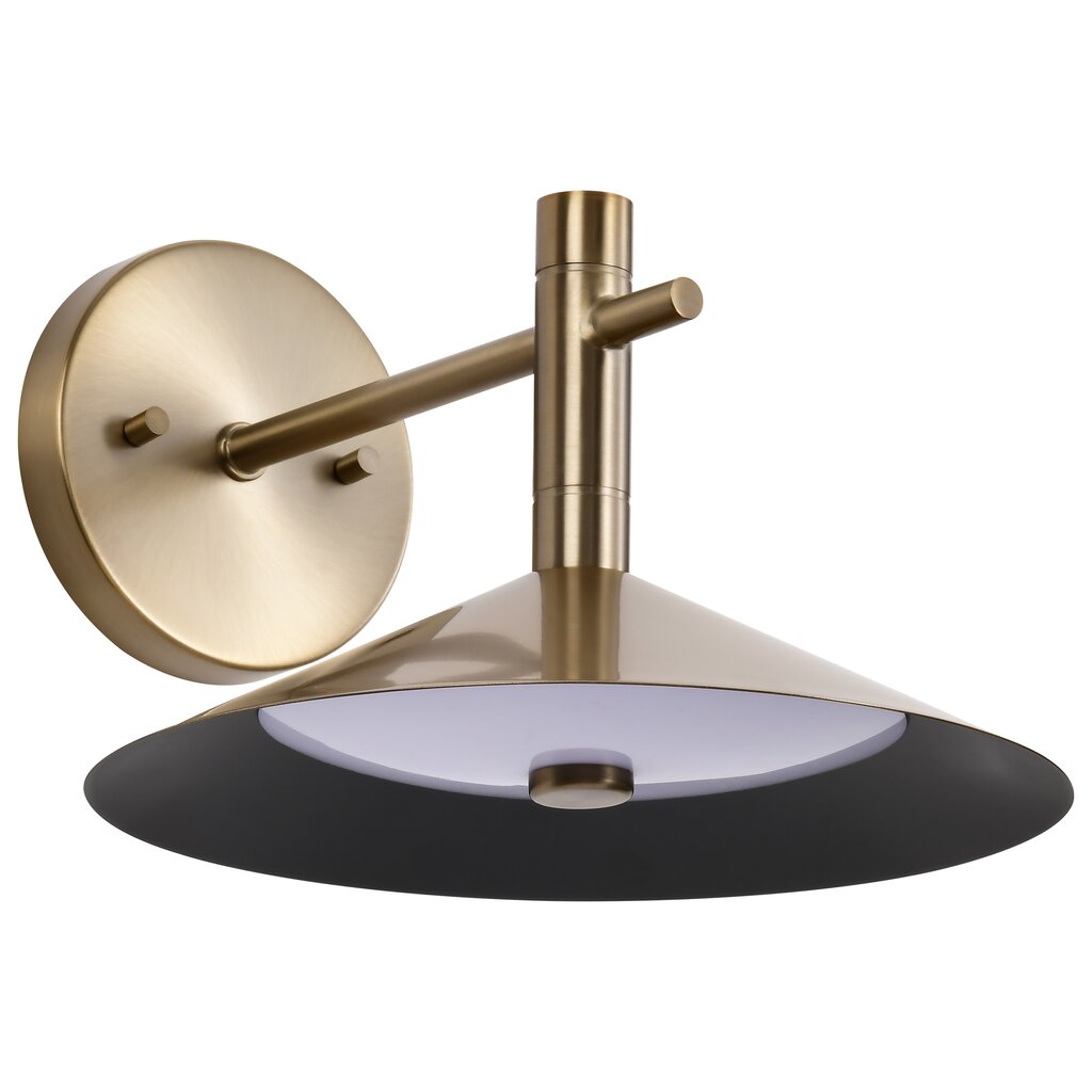 Satco 62-2094 18W LED Fixture Corrine - 10 Inch Wall Sconce Burnished
