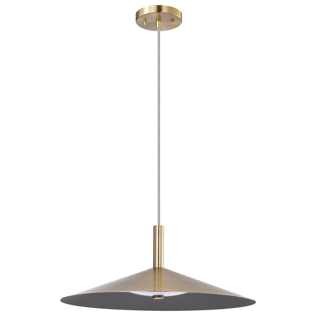Satco 62-2093 25W LED Fixture Corrine - 18 Inch Pendant Burnished