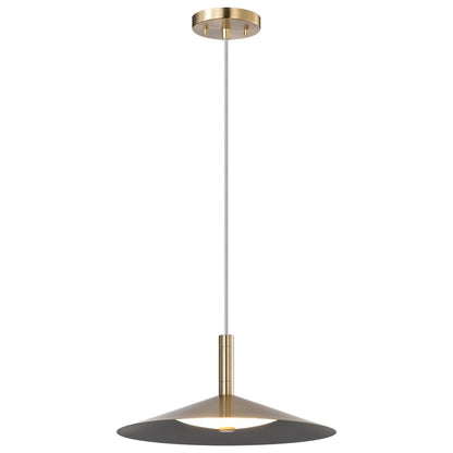 Satco 62-2092 18W LED Fixture Corrine - 14 Inch Pendant Burnished