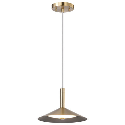 Satco 62-2091 18W LED Fixture Corrine - 10 Inch Pendant Burnished