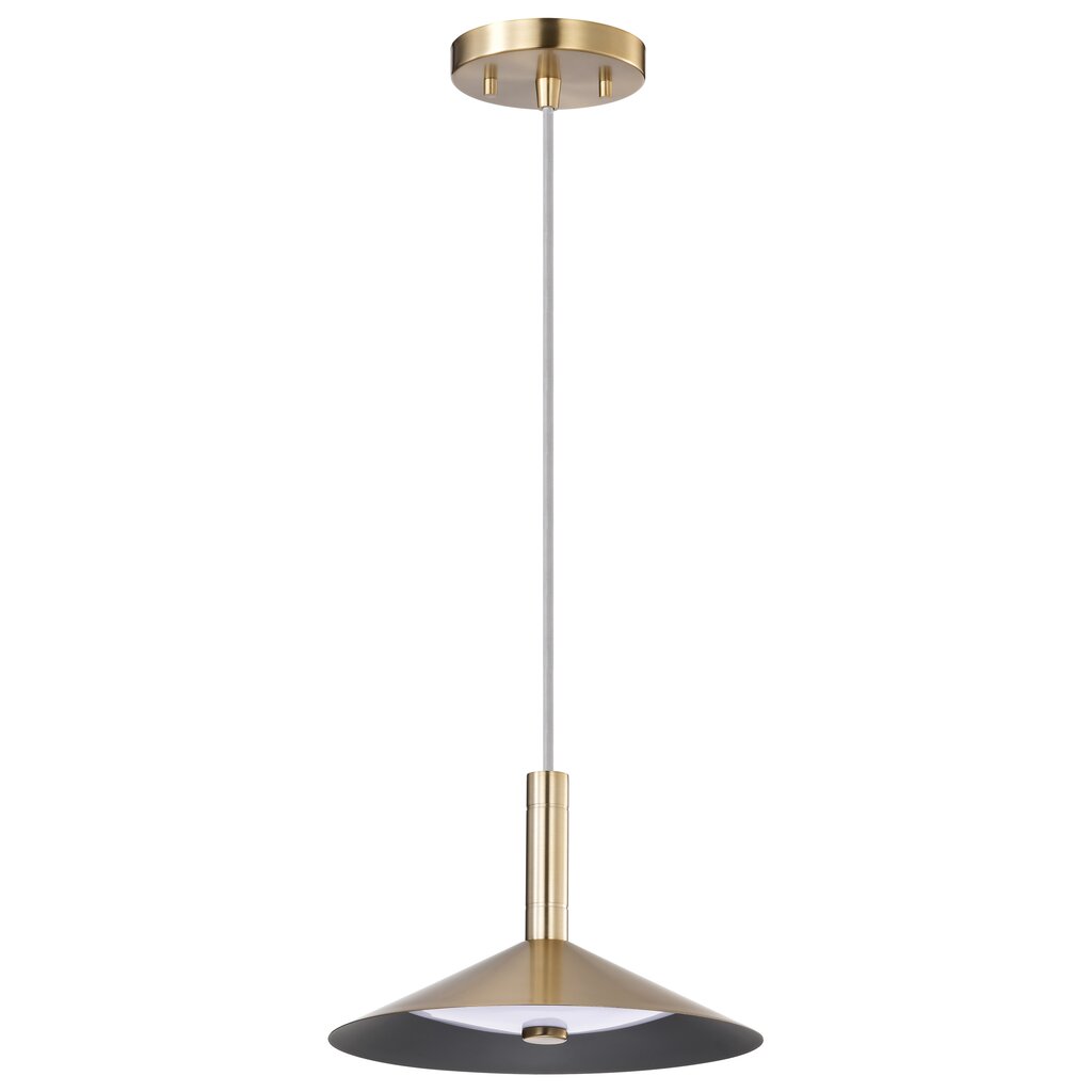 Satco 62-2091 18W LED Fixture Corrine - 10 Inch Pendant Burnished