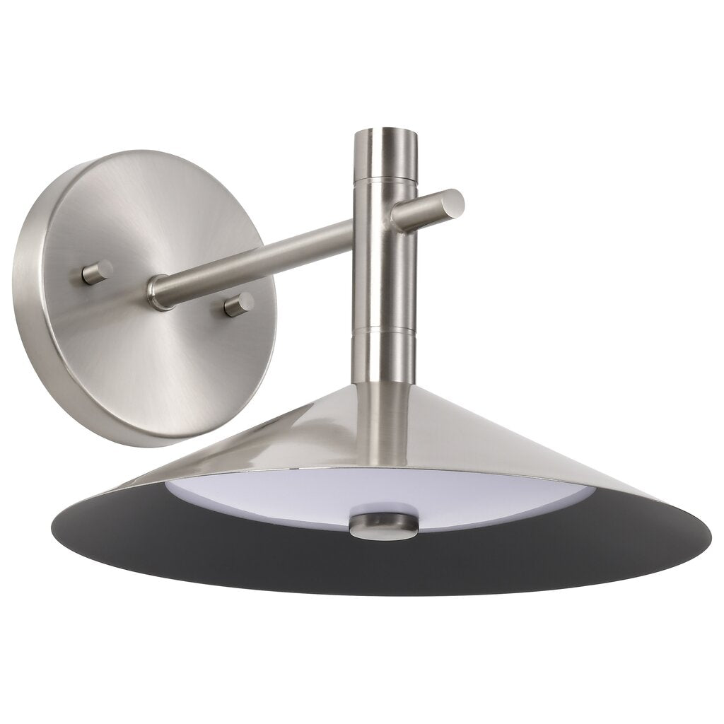 Satco 62-2084 18W LED Fixture Corrine - 10 Inch Wall Sconce Brushed