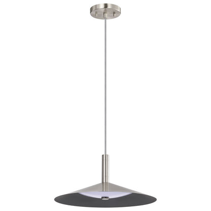 Satco 62-2082 18W LED Fixture Corrine - 14 Inch Pendant Brushed Nickel