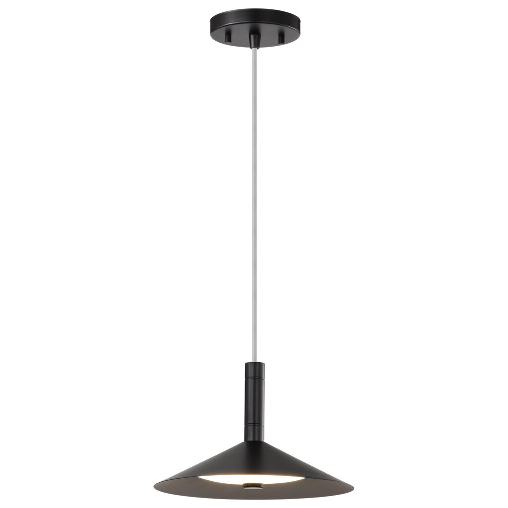 Satco 62-2071 18W LED Fixture Corrine - 10 Inch Pendant Matte Black