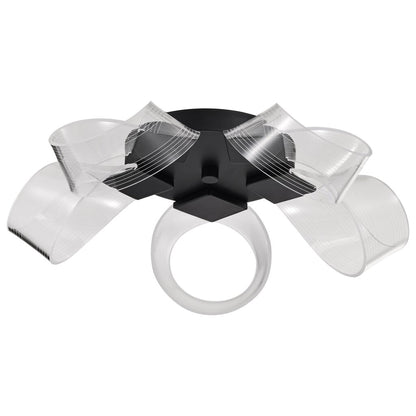 Satco 62-2035 24W LED Fixture Barnett - 21 Inch Flush Mount Matte