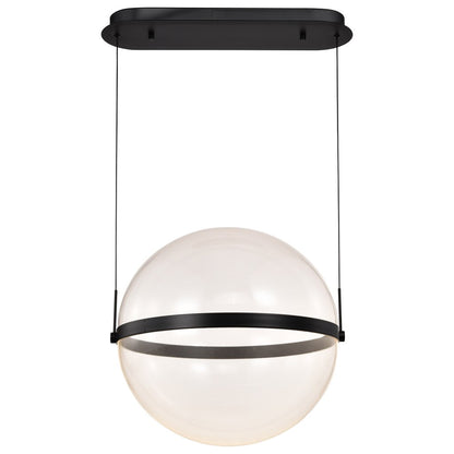 Satco 62-2034 47W LED Fixture Arvada - 20 Inch Pendant Matte Black