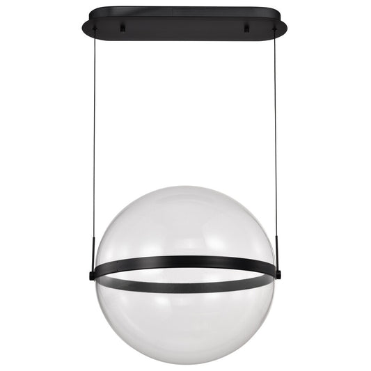 Satco 62-2034 47W LED Fixture Arvada - 20 Inch Pendant Matte Black