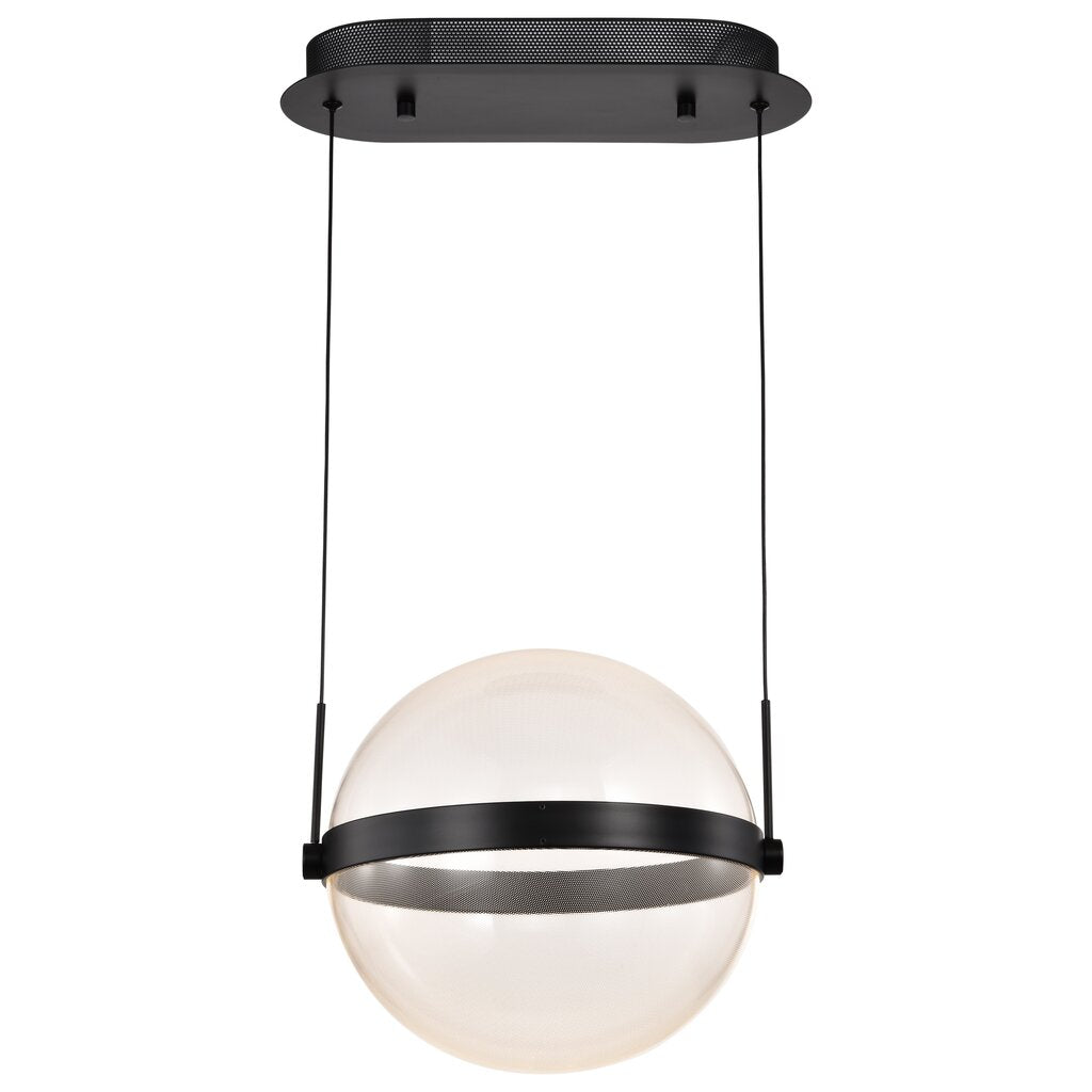 Satco 62-2032 31W LED Fixture Arvada - 12 Inch Pendant Matte Black