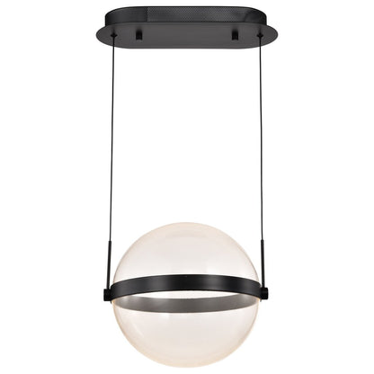 Satco 62-2032 31W LED Fixture Arvada - 12 Inch Pendant Matte Black