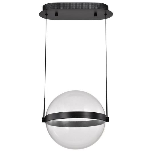 Satco 62-2032 31W LED Fixture Arvada - 12 Inch Pendant Matte Black