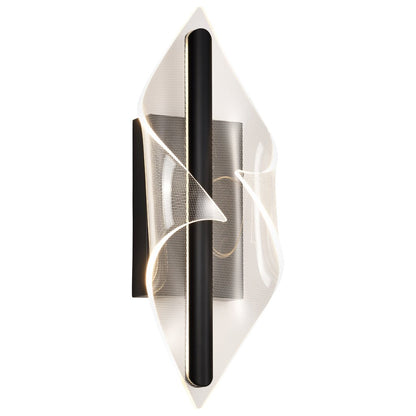 Satco 62-2021 24W LED Fixture Geneva - 18 Inch Small Wall Sconce Matte