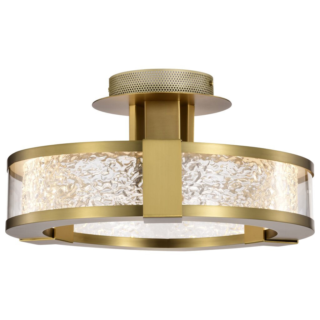 Satco 62-2011 30W LED Fixture Darrow - 13 Inch Semi Flush Vintage