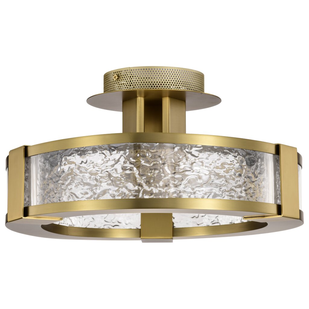 Satco 62-2011 30W LED Fixture Darrow - 13 Inch Semi Flush Vintage