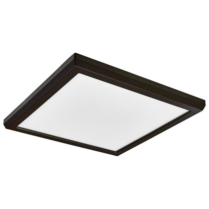 Satco 62-1926 11W LED Fixture Blink Performer - 9 Inch Square Bronze