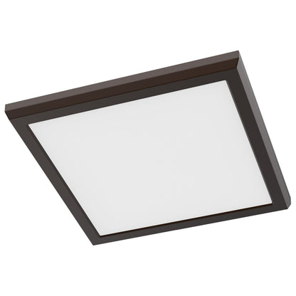 Satco 62-1926 11W LED Fixture Blink Performer - 9 Inch Square Bronze