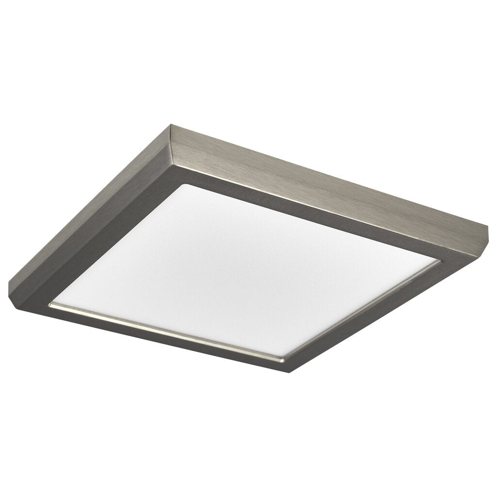 Satco 62-1917 10W LED Fixture Blink Performer - 7 Inch Square Brushed