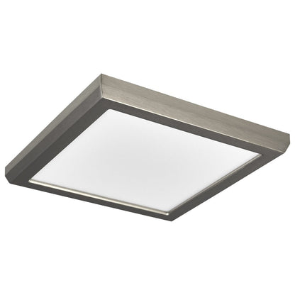 Satco 62-1917 10W LED Fixture Blink Performer - 7 Inch Square Brushed