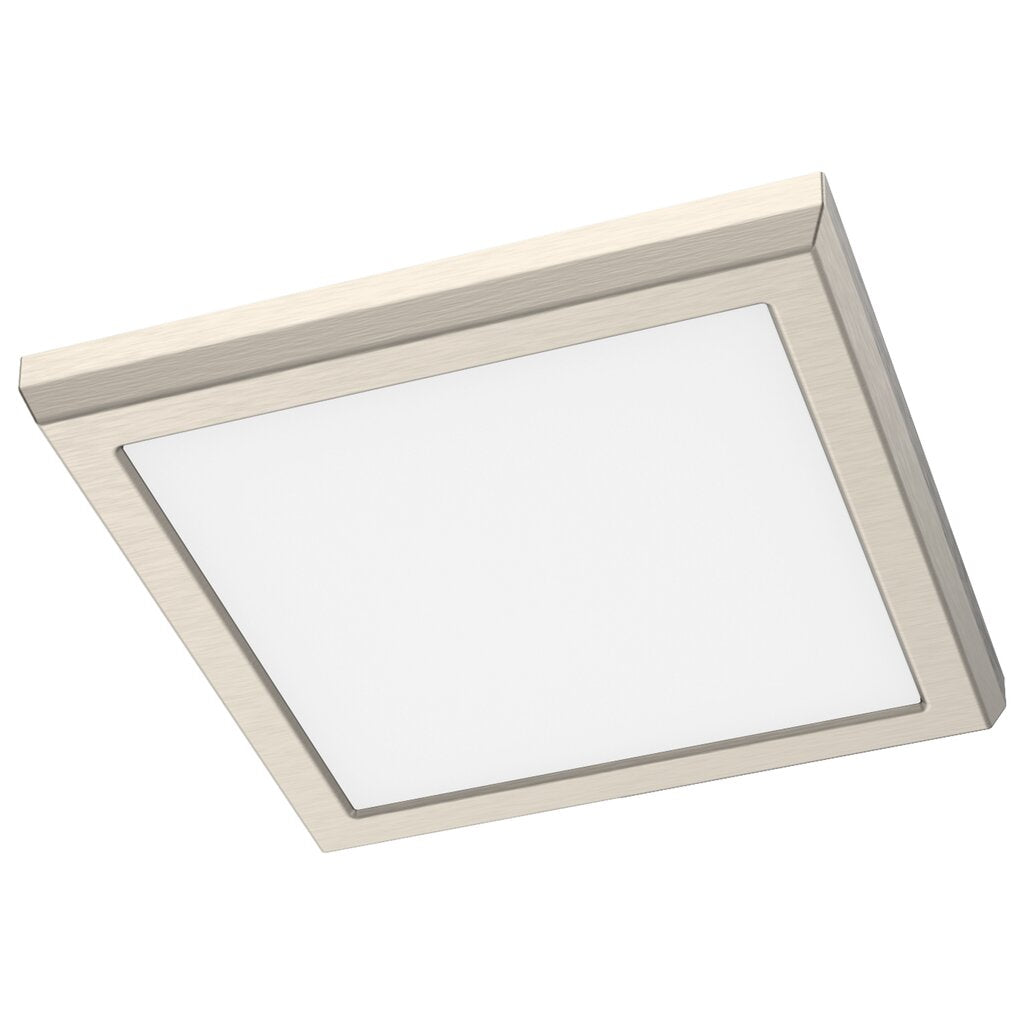 Satco 62-1917 10W LED Fixture Blink Performer - 7 Inch Square Brushed